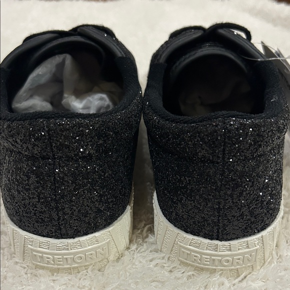 NWOB Tretorn Sparkling Black Sneakers - Picture 7 of 12